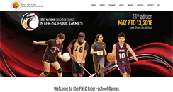 Desktop Screenshot of inter-schoolgames.com